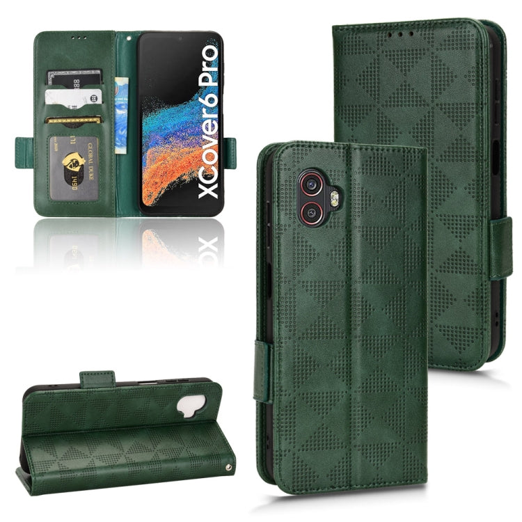 Symmetrical Triangle Leather Phone Case, For Samsung Galaxy S21 5G, For Samsung Galaxy S22 Ultra 5G, For Samsung Galaxy S22 5G, For Samsung Galaxy S22+ 5G, For Samsung Galaxy S23+ 5G, For Samsung Galaxy S23 Ultra 5G, For Samsung Galaxy S23 5G          ...