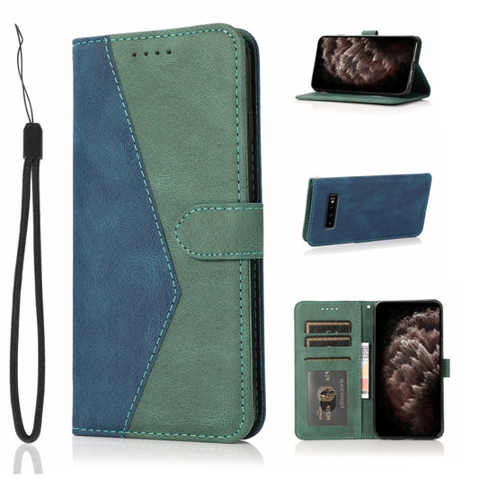 Dual-color Stitching Leather Phone Case, For Samsung Galaxy S10, For Samsung Galaxy S10+, For Samsung Galaxy S10e, For Samsung Galaxy Note20, For Samsung Galaxy Note20 Ultra, For Samsung Galaxy Note10, For Samsung Galaxy Note10+, For Samsung Galaxy S20+
