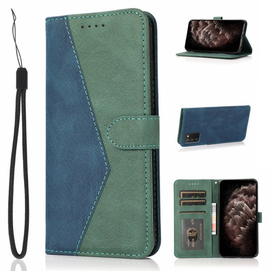 Dual-color Stitching Leather Phone Case, For Samsung Galaxy A02s EU / M02s, For Samsung Galaxy A54, For Samsung Galaxy A02s US, For Samsung Galaxy A03s, For Samsung Galaxy A10 / M10, For Samsung Galaxy A10s, For Samsung Galaxy A11                      ...