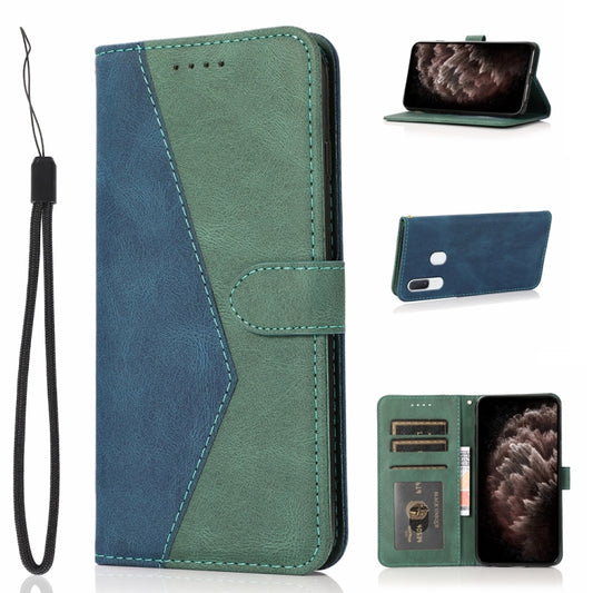 Dual-color Stitching Leather Phone Case, For Samsung Galaxy A40, For Samsung Galaxy A41, For Samsung Galaxy A42 5G, For Samsung Galaxy A50 / A30s / A50s, For Samsung Galaxy A51 4G, For Samsung Galaxy A51 5G, For Samsung Galaxy A52 5G / 4G              ...