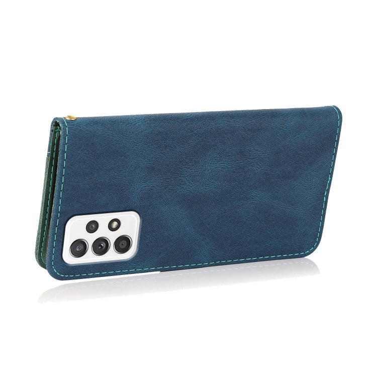 Dual-color Stitching Leather Phone Case, For Samsung Galaxy A72 5G / 4G, For Samsung Galaxy A82 5G/ Quantum 2