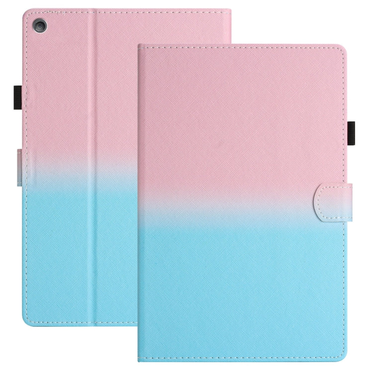 Stitching Gradient Leather Tablet Case, For Amazon Kindle Fire HD8 2020, For Amazon Kindle Fire HD8 / HD8 Plus 2022, For Amazon Kindle Fire HD10 / HD10 Plus 2021, For Amazon Kindle Youth Version 2022, For Amazon Kindle Fire 7 2022                      ...