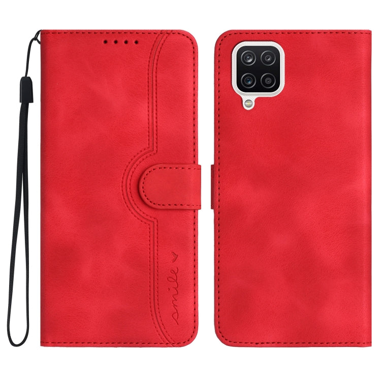 Heart Pattern Skin Feel Leather Phone Case, For Samsung Galaxy A12, For Samsung Galaxy A13 4G, For Samsung Galaxy A13 5G, For Samsung Galaxy A14 5G, For Samsung Galaxy A20/A30, For Samsung Galaxy A20e/A10e, For Samsung Galaxy A20s                      ...