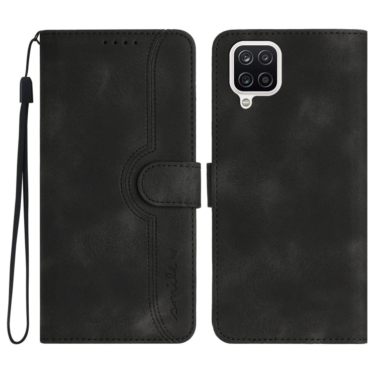 Heart Pattern Skin Feel Leather Phone Case, For Samsung Galaxy A12, For Samsung Galaxy A13 4G, For Samsung Galaxy A13 5G, For Samsung Galaxy A14 5G, For Samsung Galaxy A20/A30, For Samsung Galaxy A20e/A10e, For Samsung Galaxy A20s                      ...
