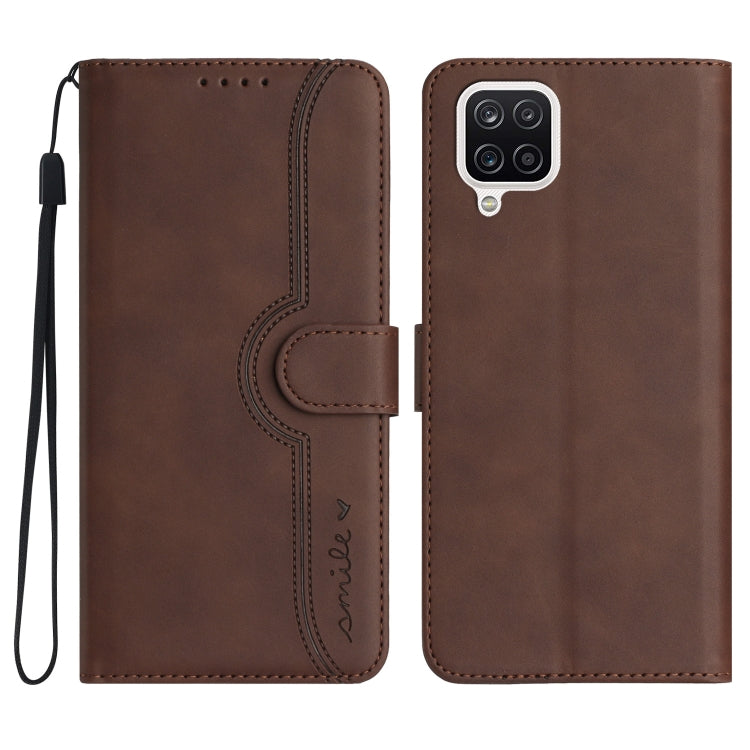 Heart Pattern Skin Feel Leather Phone Case, For Samsung Galaxy A12, For Samsung Galaxy A13 4G, For Samsung Galaxy A13 5G, For Samsung Galaxy A14 5G, For Samsung Galaxy A20/A30, For Samsung Galaxy A20e/A10e, For Samsung Galaxy A20s                      ...