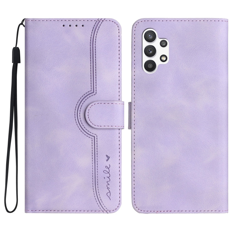 Heart Pattern Skin Feel Leather Phone Case, For Samsung Galaxy A12, For Samsung Galaxy A13 4G, For Samsung Galaxy A13 5G, For Samsung Galaxy A14 5G, For Samsung Galaxy A20/A30, For Samsung Galaxy A20e/A10e, For Samsung Galaxy A20s                      ...