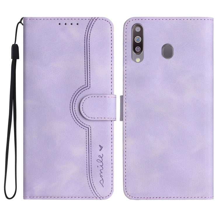 Heart Pattern Skin Feel Leather Phone Case, For Samsung Galaxy A12, For Samsung Galaxy A13 4G, For Samsung Galaxy A13 5G, For Samsung Galaxy A14 5G, For Samsung Galaxy A20/A30, For Samsung Galaxy A20e/A10e, For Samsung Galaxy A20s                      ...