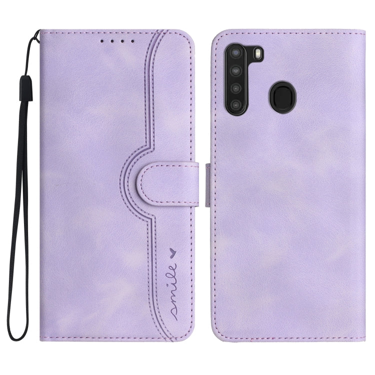 Heart Pattern Skin Feel Leather Phone Case, For Samsung Galaxy A12, For Samsung Galaxy A13 4G, For Samsung Galaxy A13 5G, For Samsung Galaxy A14 5G, For Samsung Galaxy A20/A30, For Samsung Galaxy A20e/A10e, For Samsung Galaxy A20s                      ...