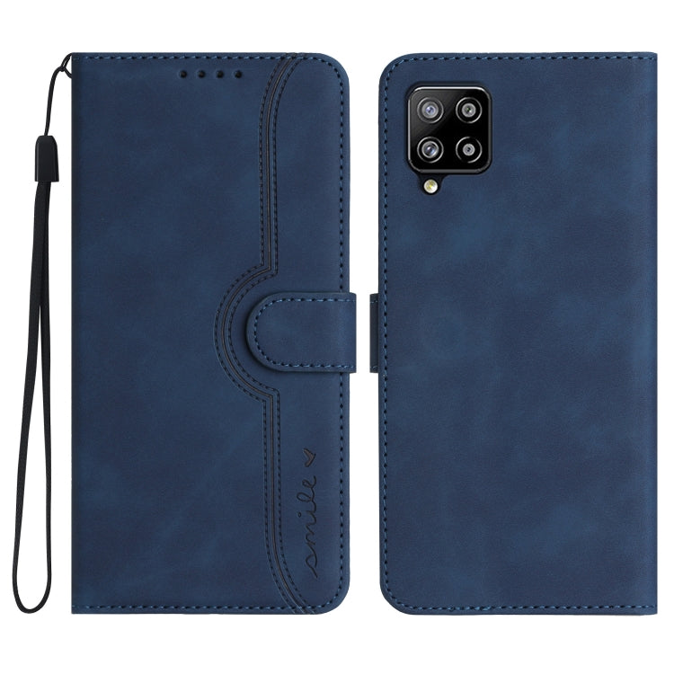 Heart Pattern Skin Feel Leather Phone Case, For Samsung Galaxy A21s, For Samsung Galaxy A22 4G, For Samsung Galaxy A22 5G, For Samsung Galaxy A23 4G, For Samsung Galaxy A31, For Samsung Galaxy A32 4G, For Samsung Galaxy A32 5G, For Samsung Galaxy A33 5G