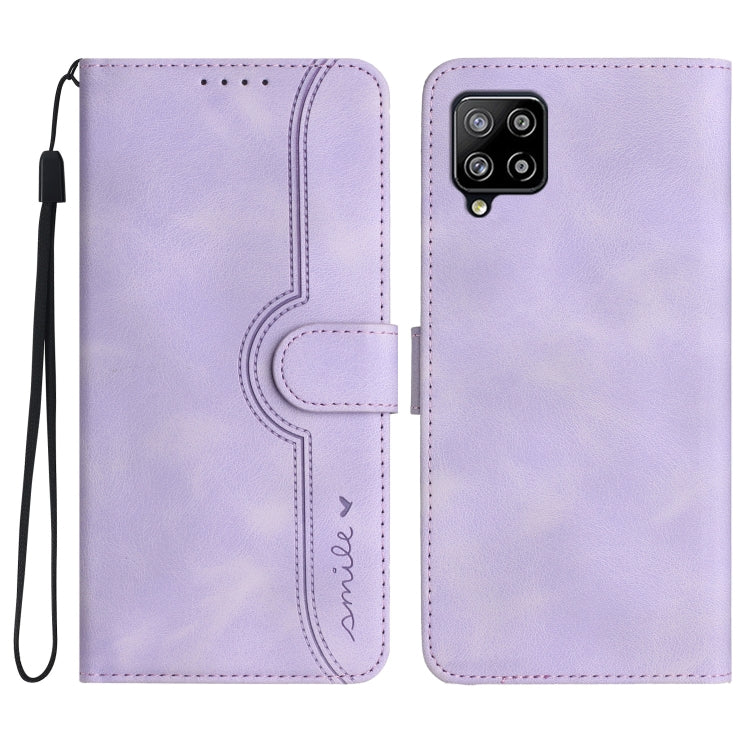 Heart Pattern Skin Feel Leather Phone Case, For Samsung Galaxy A21s, For Samsung Galaxy A22 4G, For Samsung Galaxy A22 5G, For Samsung Galaxy A23 4G, For Samsung Galaxy A31, For Samsung Galaxy A32 4G, For Samsung Galaxy A32 5G, For Samsung Galaxy A33 5G