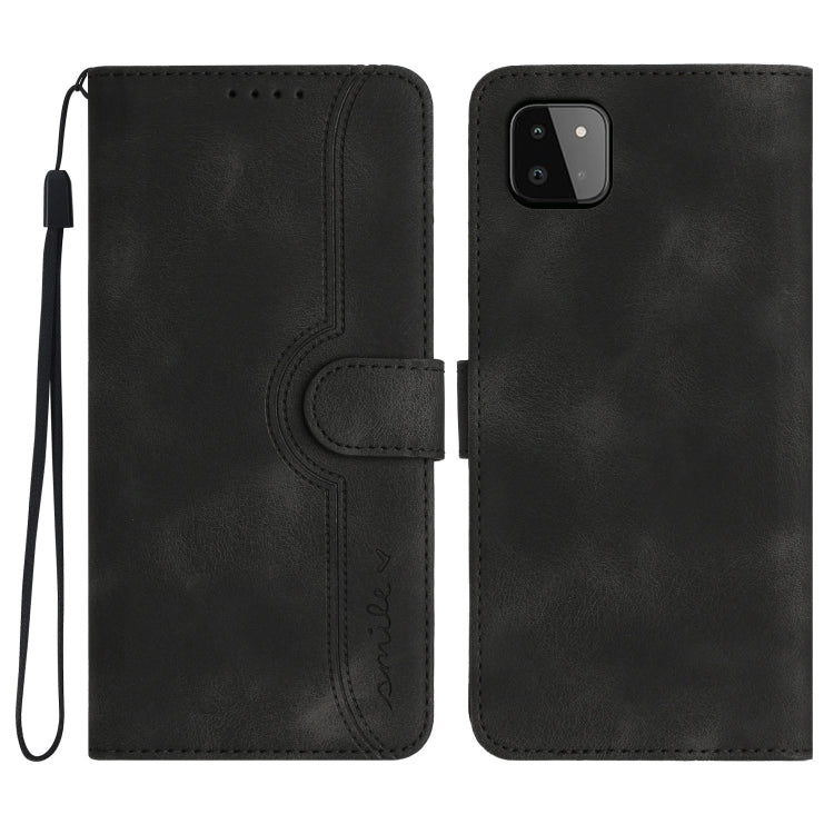 Heart Pattern Skin Feel Leather Phone Case, For Samsung Galaxy A21s, For Samsung Galaxy A22 4G, For Samsung Galaxy A22 5G, For Samsung Galaxy A23 4G, For Samsung Galaxy A31, For Samsung Galaxy A32 4G, For Samsung Galaxy A32 5G, For Samsung Galaxy A33 5G