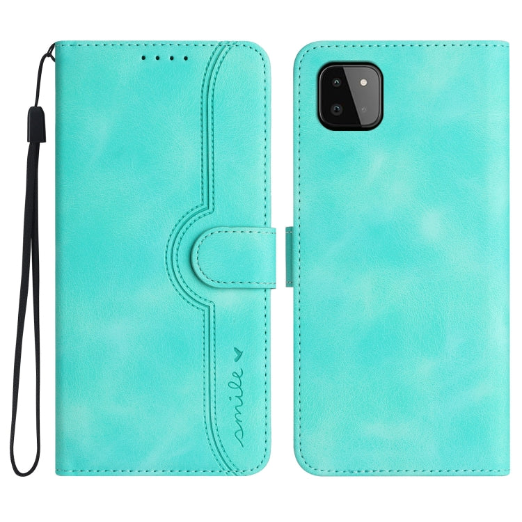 Heart Pattern Skin Feel Leather Phone Case, For Samsung Galaxy A21s, For Samsung Galaxy A22 4G, For Samsung Galaxy A22 5G, For Samsung Galaxy A23 4G, For Samsung Galaxy A31, For Samsung Galaxy A32 4G, For Samsung Galaxy A32 5G, For Samsung Galaxy A33 5G