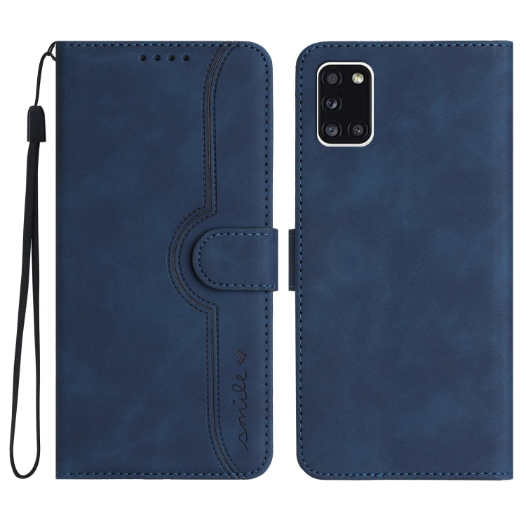Heart Pattern Skin Feel Leather Phone Case, For Samsung Galaxy A21s, For Samsung Galaxy A22 4G, For Samsung Galaxy A22 5G, For Samsung Galaxy A23 4G, For Samsung Galaxy A31, For Samsung Galaxy A32 4G, For Samsung Galaxy A32 5G, For Samsung Galaxy A33 5G