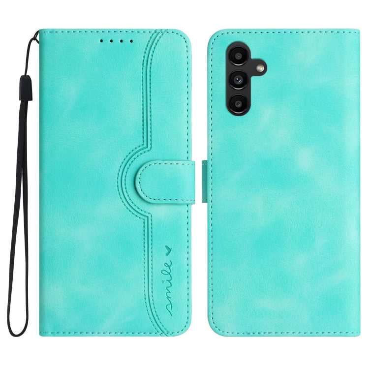 Heart Pattern Skin Feel Leather Phone Case, For Samsung Galaxy A34 5G, For Samsung Galaxy A40, For Samsung Galaxy A41, For Samsung Galaxy A42 5G, For Samsung Galaxy A50/A50s, For Samsung Galaxy A51 4G, For Samsung Galaxy A51 5G                         ...