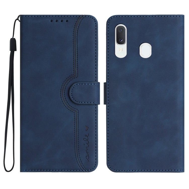 Heart Pattern Skin Feel Leather Phone Case, For Samsung Galaxy A34 5G, For Samsung Galaxy A40, For Samsung Galaxy A41, For Samsung Galaxy A42 5G, For Samsung Galaxy A50/A50s, For Samsung Galaxy A51 4G, For Samsung Galaxy A51 5G                         ...