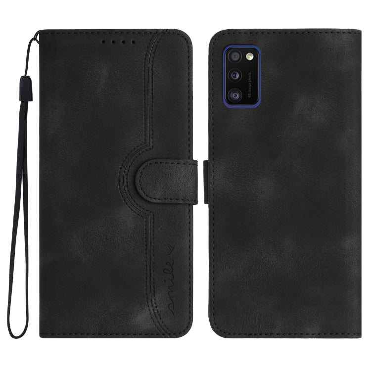 Heart Pattern Skin Feel Leather Phone Case, For Samsung Galaxy A34 5G, For Samsung Galaxy A40, For Samsung Galaxy A41, For Samsung Galaxy A42 5G, For Samsung Galaxy A50/A50s, For Samsung Galaxy A51 4G, For Samsung Galaxy A51 5G                         ...