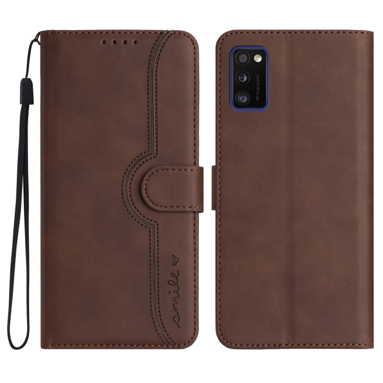 Heart Pattern Skin Feel Leather Phone Case, For Samsung Galaxy A34 5G, For Samsung Galaxy A40, For Samsung Galaxy A41, For Samsung Galaxy A42 5G, For Samsung Galaxy A50/A50s, For Samsung Galaxy A51 4G, For Samsung Galaxy A51 5G                         ...
