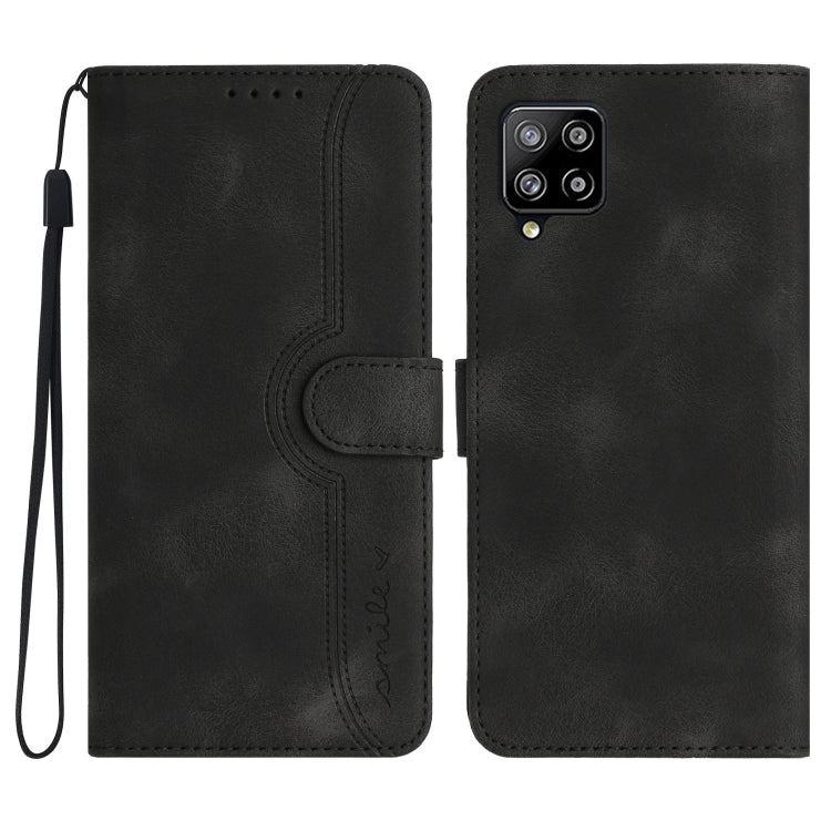 Heart Pattern Skin Feel Leather Phone Case, For Samsung Galaxy A34 5G, For Samsung Galaxy A40, For Samsung Galaxy A41, For Samsung Galaxy A42 5G, For Samsung Galaxy A50/A50s, For Samsung Galaxy A51 4G, For Samsung Galaxy A51 5G                         ...