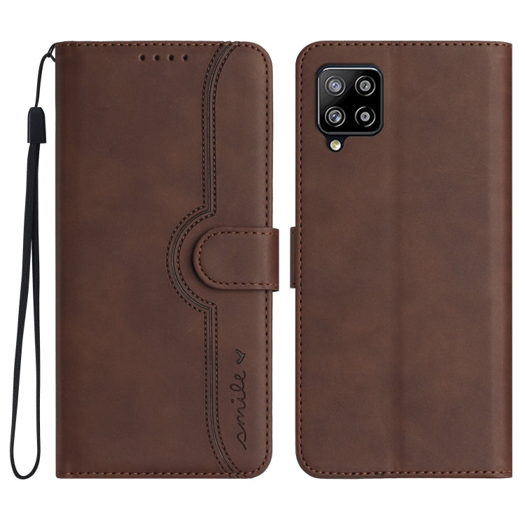 Heart Pattern Skin Feel Leather Phone Case, For Samsung Galaxy A34 5G, For Samsung Galaxy A40, For Samsung Galaxy A41, For Samsung Galaxy A42 5G, For Samsung Galaxy A50/A50s, For Samsung Galaxy A51 4G, For Samsung Galaxy A51 5G                         ...