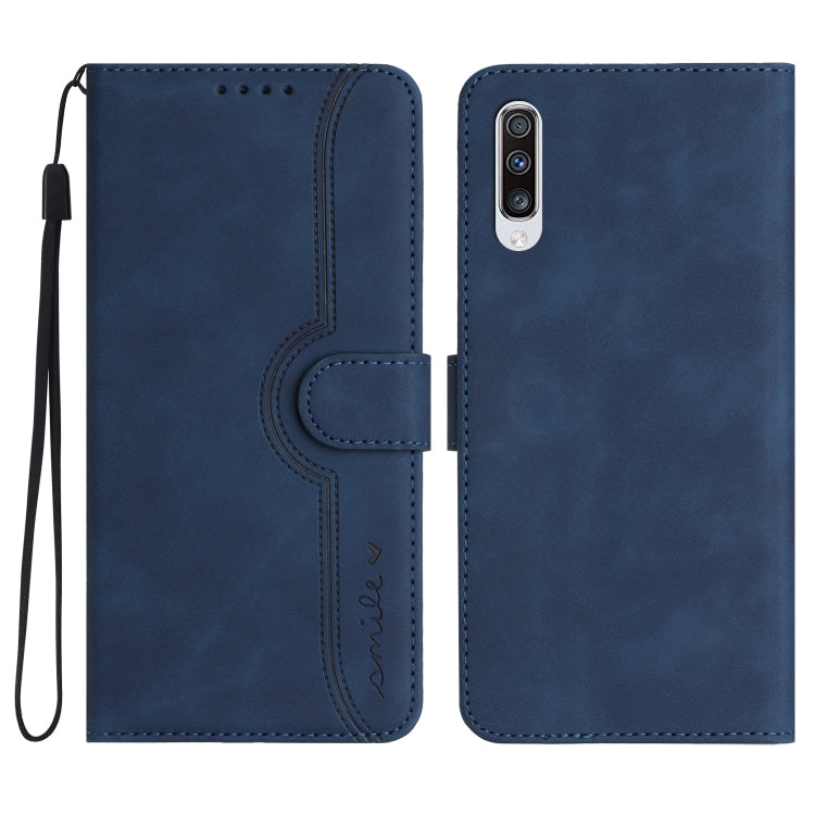 Heart Pattern Skin Feel Leather Phone Case, For Samsung Galaxy A34 5G, For Samsung Galaxy A40, For Samsung Galaxy A41, For Samsung Galaxy A42 5G, For Samsung Galaxy A50/A50s, For Samsung Galaxy A51 4G, For Samsung Galaxy A51 5G                         ...