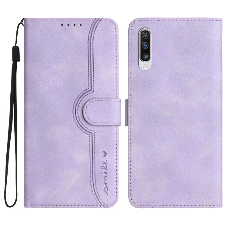 Heart Pattern Skin Feel Leather Phone Case, For Samsung Galaxy A34 5G, For Samsung Galaxy A40, For Samsung Galaxy A41, For Samsung Galaxy A42 5G, For Samsung Galaxy A50/A50s, For Samsung Galaxy A51 4G, For Samsung Galaxy A51 5G                         ...