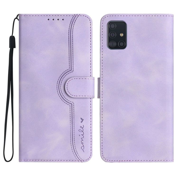 Heart Pattern Skin Feel Leather Phone Case, For Samsung Galaxy A34 5G, For Samsung Galaxy A40, For Samsung Galaxy A41, For Samsung Galaxy A42 5G, For Samsung Galaxy A50/A50s, For Samsung Galaxy A51 4G, For Samsung Galaxy A51 5G                         ...
