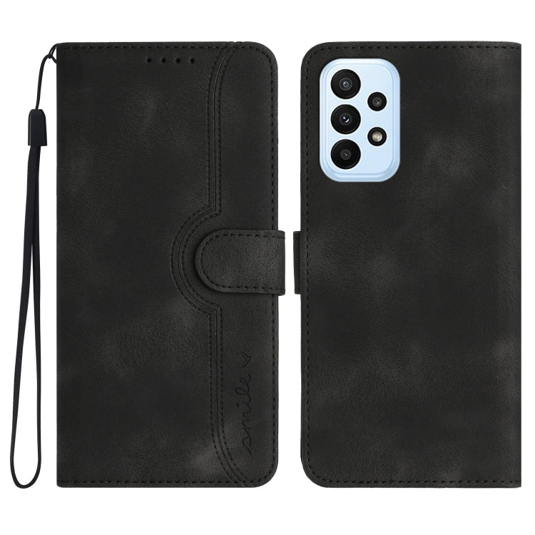 Heart Pattern Skin Feel Leather Phone Case, For Samsung Galaxy A34 5G, For Samsung Galaxy A40, For Samsung Galaxy A41, For Samsung Galaxy A42 5G, For Samsung Galaxy A50/A50s, For Samsung Galaxy A51 4G, For Samsung Galaxy A51 5G                         ...
