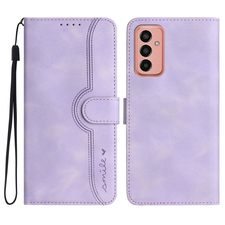 Heart Pattern Skin Feel Leather Phone Case, For Samsung Galaxy A53 5G, For Samsung Galaxy A54 5G, For Samsung Galaxy A70, For Samsung Galaxy A71 4G, For Samsung Galaxy A71 5G, For Samsung Galaxy A72 4G/5G, For Samsung Galaxy A73 5G                     ...