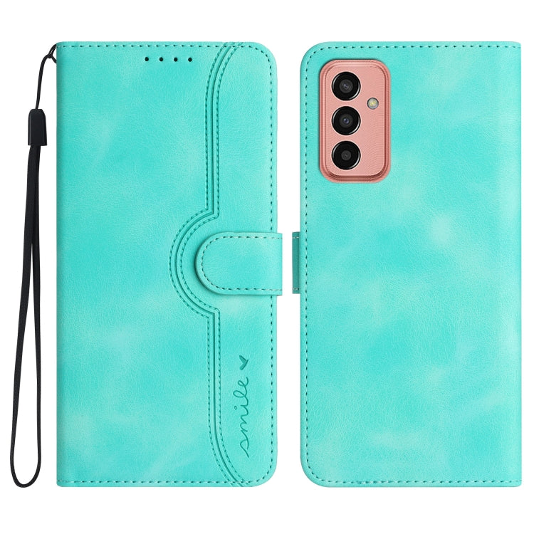 Heart Pattern Skin Feel Leather Phone Case, For Samsung Galaxy A53 5G, For Samsung Galaxy A54 5G, For Samsung Galaxy A70, For Samsung Galaxy A71 4G, For Samsung Galaxy A71 5G, For Samsung Galaxy A72 4G/5G, For Samsung Galaxy A73 5G                     ...