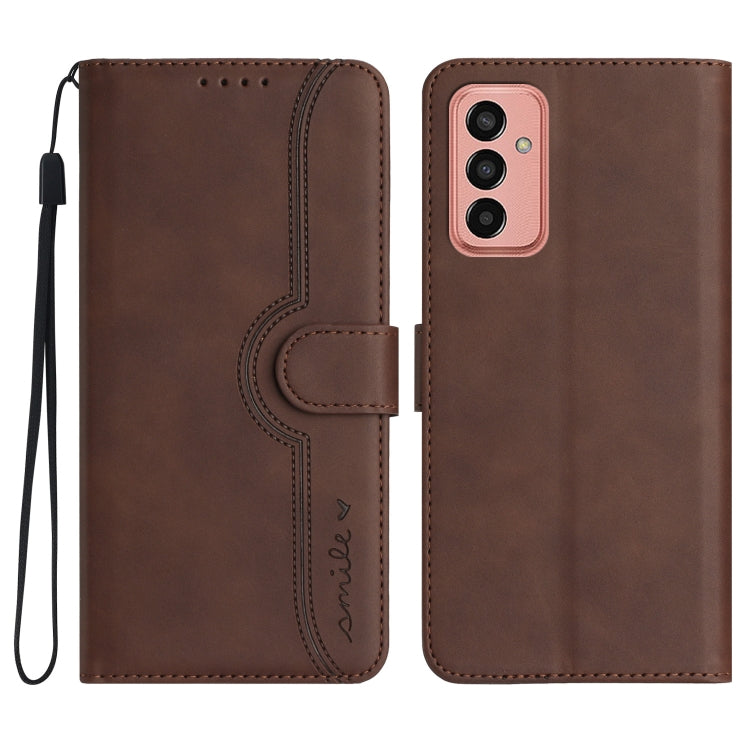Heart Pattern Skin Feel Leather Phone Case, For Samsung Galaxy A53 5G, For Samsung Galaxy A54 5G, For Samsung Galaxy A70, For Samsung Galaxy A71 4G, For Samsung Galaxy A71 5G, For Samsung Galaxy A72 4G/5G, For Samsung Galaxy A73 5G                     ...