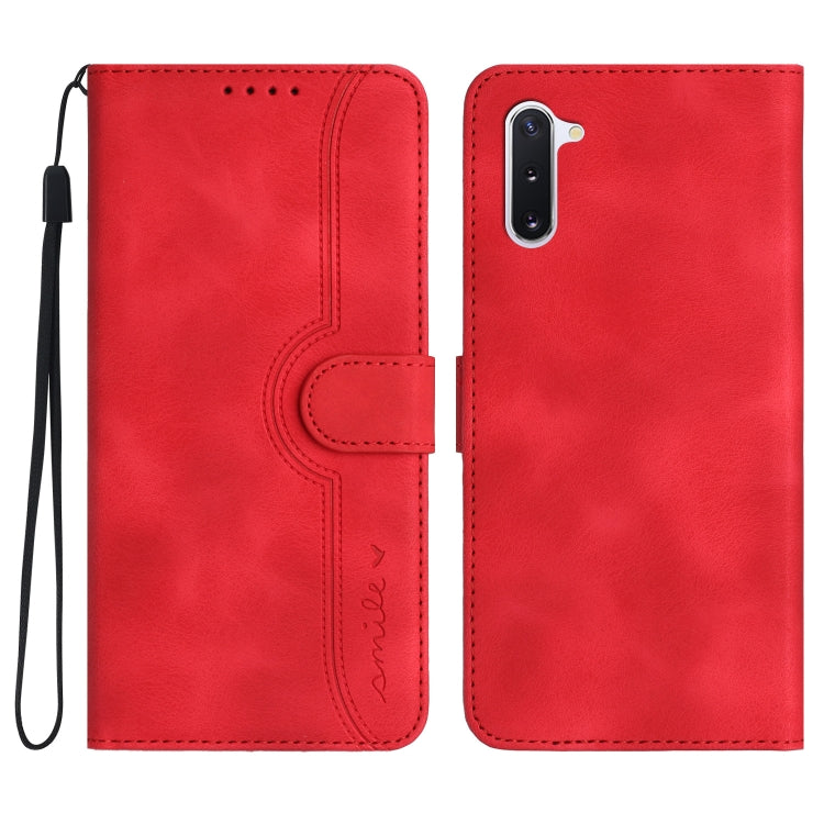Heart Pattern Skin Feel Leather Phone Case, For Samsung Galaxy M33 5G Global, For Samsung Galaxy M53 5G, For Samsung Galaxy Note10 4G/5G, For Samsung Galaxy Note10+, For Samsung Galaxy Note20, For Samsung Galaxy Note20 Ultra, For Samsung Galaxy S10    ...