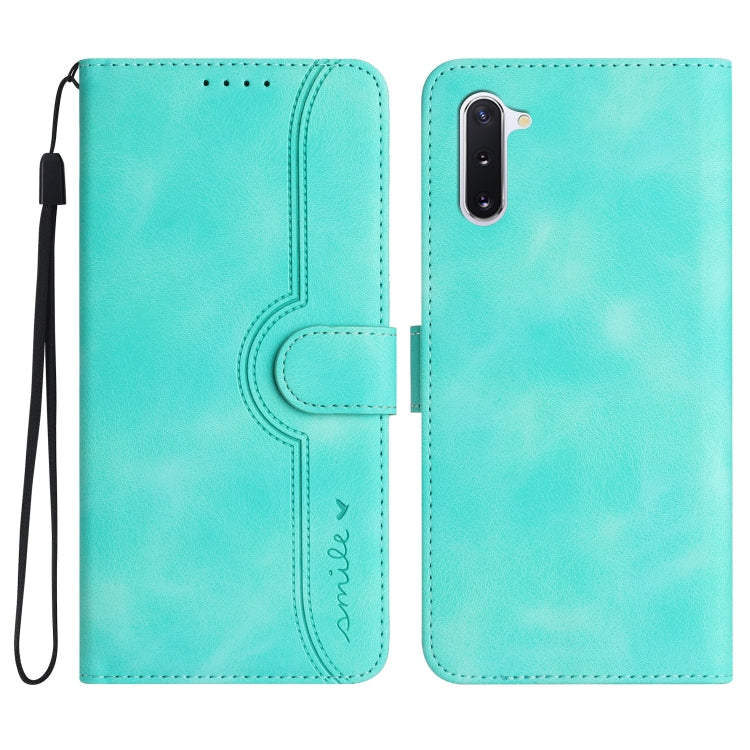 Heart Pattern Skin Feel Leather Phone Case, For Samsung Galaxy M33 5G Global, For Samsung Galaxy M53 5G, For Samsung Galaxy Note10 4G/5G, For Samsung Galaxy Note10+, For Samsung Galaxy Note20, For Samsung Galaxy Note20 Ultra, For Samsung Galaxy S10    ...