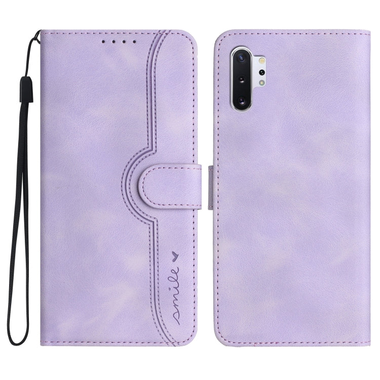 Heart Pattern Skin Feel Leather Phone Case, For Samsung Galaxy M33 5G Global, For Samsung Galaxy M53 5G, For Samsung Galaxy Note10 4G/5G, For Samsung Galaxy Note10+, For Samsung Galaxy Note20, For Samsung Galaxy Note20 Ultra, For Samsung Galaxy S10    ...