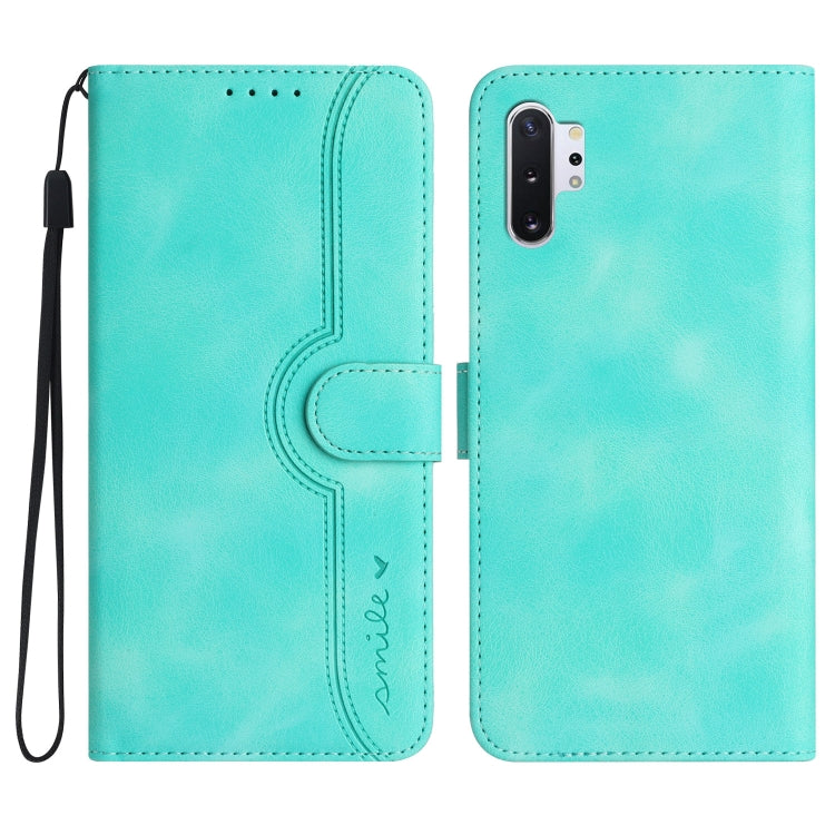 Heart Pattern Skin Feel Leather Phone Case, For Samsung Galaxy M33 5G Global, For Samsung Galaxy M53 5G, For Samsung Galaxy Note10 4G/5G, For Samsung Galaxy Note10+, For Samsung Galaxy Note20, For Samsung Galaxy Note20 Ultra, For Samsung Galaxy S10    ...