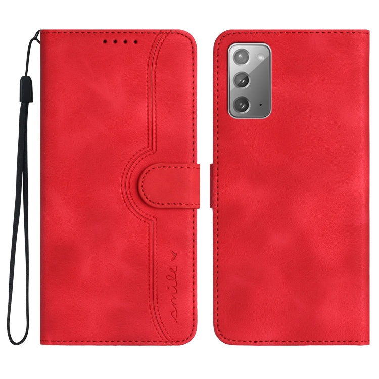 Heart Pattern Skin Feel Leather Phone Case, For Samsung Galaxy M33 5G Global, For Samsung Galaxy M53 5G, For Samsung Galaxy Note10 4G/5G, For Samsung Galaxy Note10+, For Samsung Galaxy Note20, For Samsung Galaxy Note20 Ultra, For Samsung Galaxy S10    ...