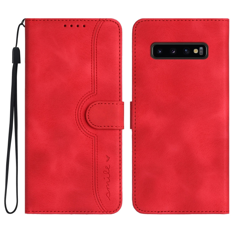 Heart Pattern Skin Feel Leather Phone Case, For Samsung Galaxy M33 5G Global, For Samsung Galaxy M53 5G, For Samsung Galaxy Note10 4G/5G, For Samsung Galaxy Note10+, For Samsung Galaxy Note20, For Samsung Galaxy Note20 Ultra, For Samsung Galaxy S10    ...
