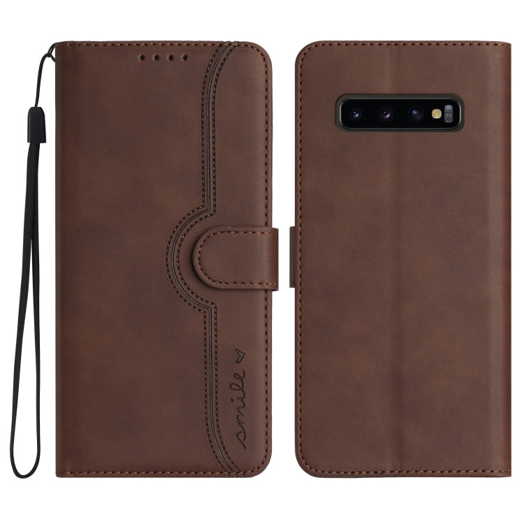 Heart Pattern Skin Feel Leather Phone Case, For Samsung Galaxy M33 5G Global, For Samsung Galaxy M53 5G, For Samsung Galaxy Note10 4G/5G, For Samsung Galaxy Note10+, For Samsung Galaxy Note20, For Samsung Galaxy Note20 Ultra, For Samsung Galaxy S10    ...