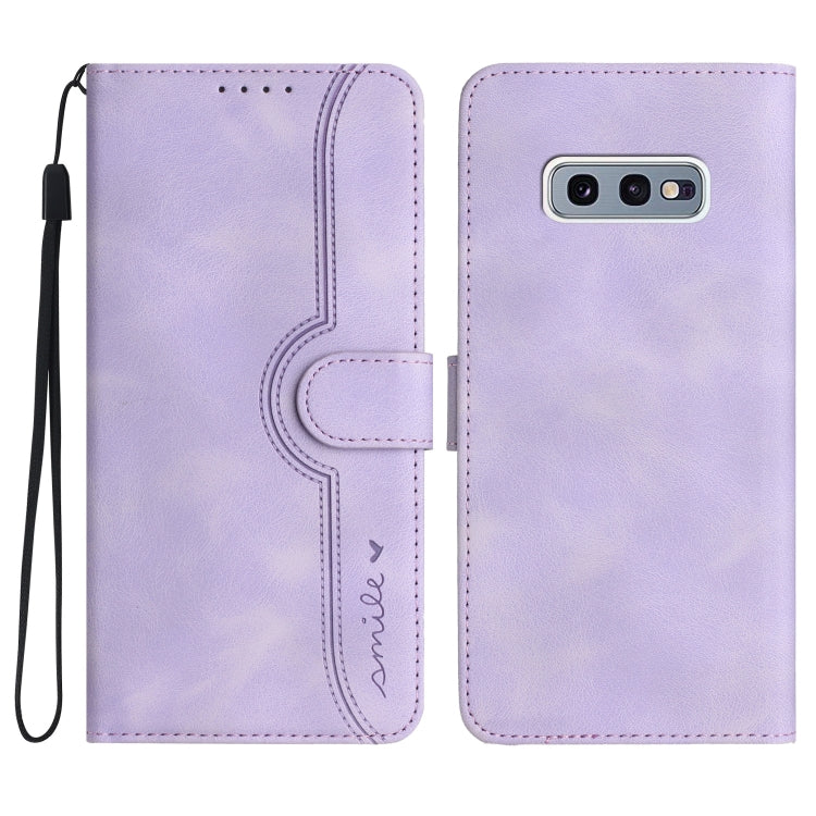 Heart Pattern Skin Feel Leather Phone Case, For Samsung Galaxy S10e, For Samsung Galaxy S20, For Samsung Galaxy S20 FE 5G, For Samsung Galaxy S20+, For Samsung Galaxy S20 Ultra, For Samsung Galaxy S21 5G, For Samsung Galaxy S21 FE 5G                   ...