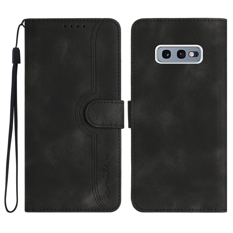 Heart Pattern Skin Feel Leather Phone Case, For Samsung Galaxy S10e, For Samsung Galaxy S20, For Samsung Galaxy S20 FE 5G, For Samsung Galaxy S20+, For Samsung Galaxy S20 Ultra, For Samsung Galaxy S21 5G, For Samsung Galaxy S21 FE 5G                   ...