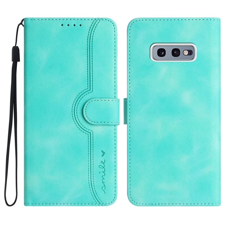 Heart Pattern Skin Feel Leather Phone Case, For Samsung Galaxy S10e, For Samsung Galaxy S20, For Samsung Galaxy S20 FE 5G, For Samsung Galaxy S20+, For Samsung Galaxy S20 Ultra, For Samsung Galaxy S21 5G, For Samsung Galaxy S21 FE 5G                   ...
