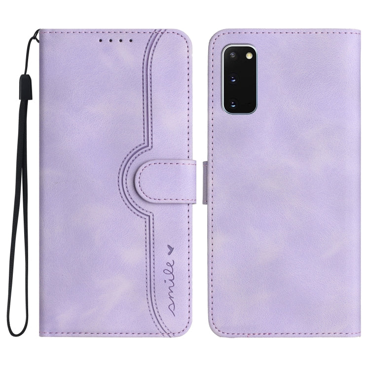 Heart Pattern Skin Feel Leather Phone Case, For Samsung Galaxy S10e, For Samsung Galaxy S20, For Samsung Galaxy S20 FE 5G, For Samsung Galaxy S20+, For Samsung Galaxy S20 Ultra, For Samsung Galaxy S21 5G, For Samsung Galaxy S21 FE 5G                   ...