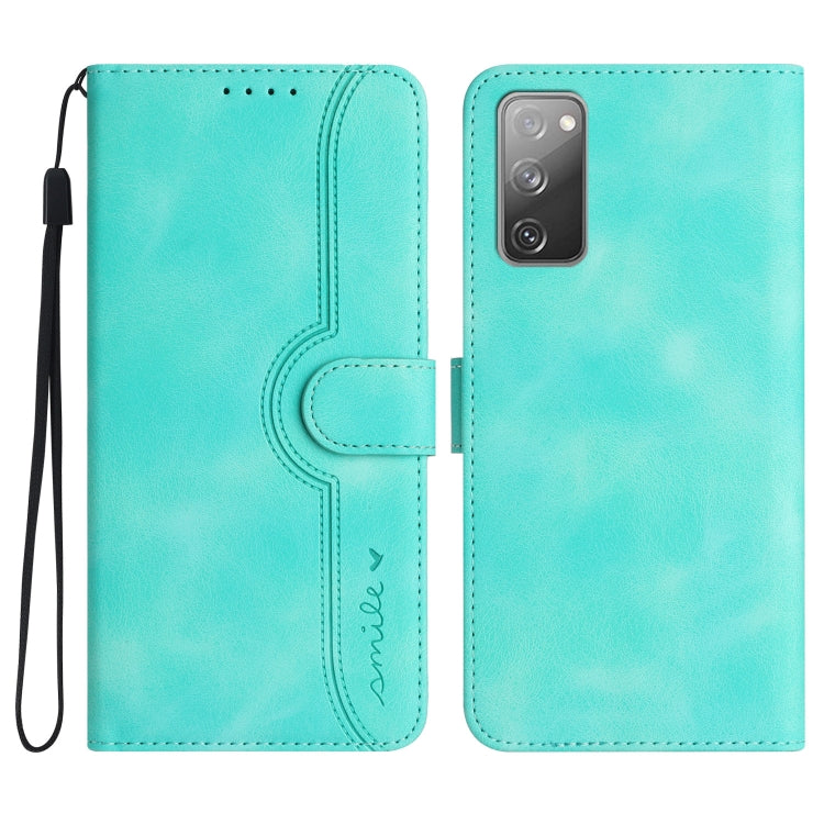 Heart Pattern Skin Feel Leather Phone Case, For Samsung Galaxy S10e, For Samsung Galaxy S20, For Samsung Galaxy S20 FE 5G, For Samsung Galaxy S20+, For Samsung Galaxy S20 Ultra, For Samsung Galaxy S21 5G, For Samsung Galaxy S21 FE 5G                   ...