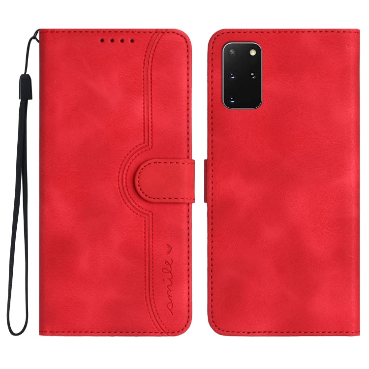 Heart Pattern Skin Feel Leather Phone Case, For Samsung Galaxy S10e, For Samsung Galaxy S20, For Samsung Galaxy S20 FE 5G, For Samsung Galaxy S20+, For Samsung Galaxy S20 Ultra, For Samsung Galaxy S21 5G, For Samsung Galaxy S21 FE 5G                   ...