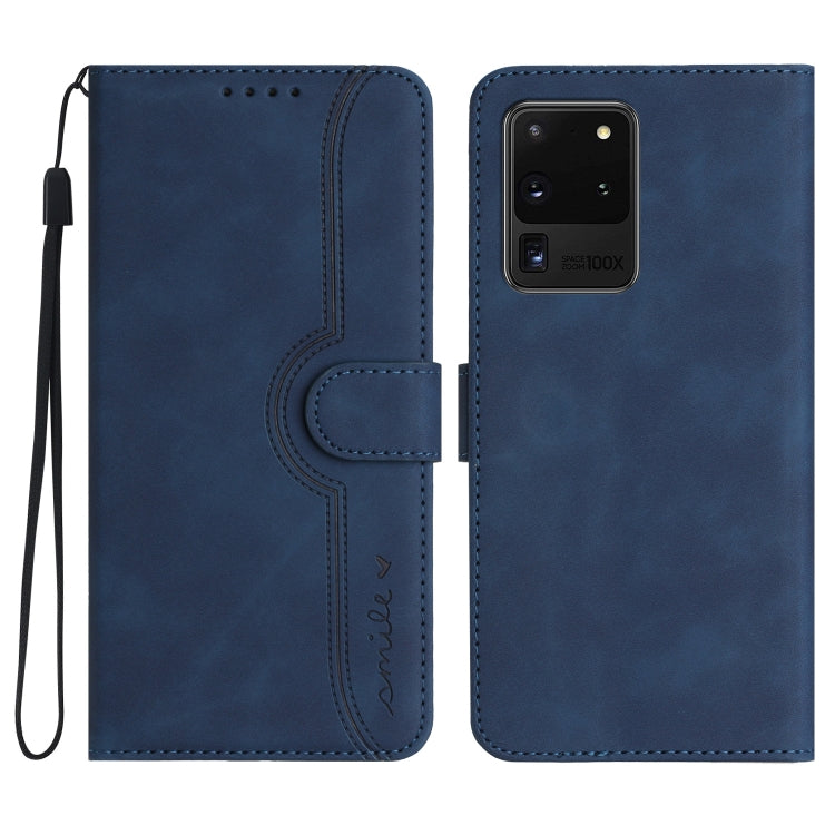 Heart Pattern Skin Feel Leather Phone Case, For Samsung Galaxy S10e, For Samsung Galaxy S20, For Samsung Galaxy S20 FE 5G, For Samsung Galaxy S20+, For Samsung Galaxy S20 Ultra, For Samsung Galaxy S21 5G, For Samsung Galaxy S21 FE 5G                   ...