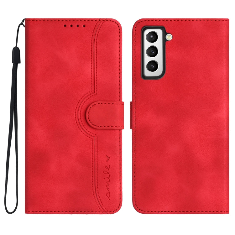 Heart Pattern Skin Feel Leather Phone Case, For Samsung Galaxy S10e, For Samsung Galaxy S20, For Samsung Galaxy S20 FE 5G, For Samsung Galaxy S20+, For Samsung Galaxy S20 Ultra, For Samsung Galaxy S21 5G, For Samsung Galaxy S21 FE 5G                   ...