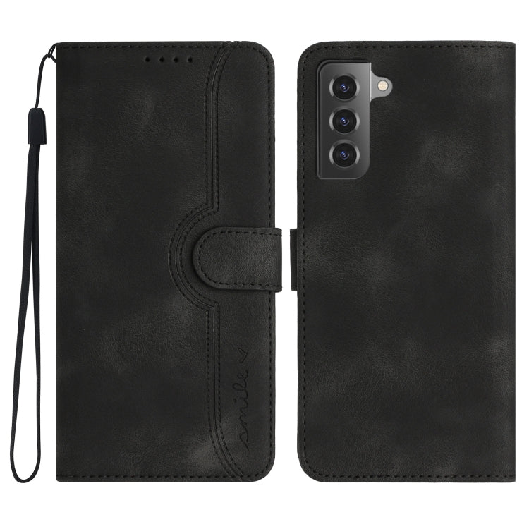 Heart Pattern Skin Feel Leather Phone Case, For Samsung Galaxy S10e, For Samsung Galaxy S20, For Samsung Galaxy S20 FE 5G, For Samsung Galaxy S20+, For Samsung Galaxy S20 Ultra, For Samsung Galaxy S21 5G, For Samsung Galaxy S21 FE 5G                   ...