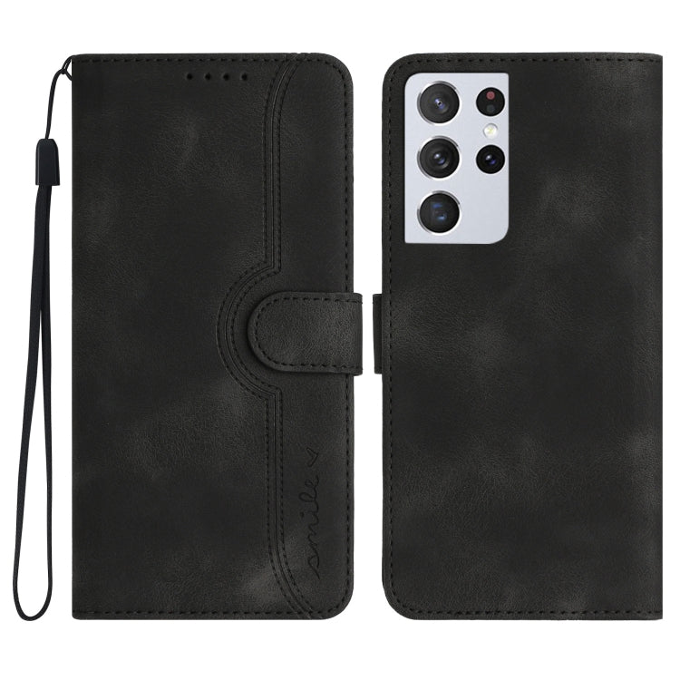 Heart Pattern Skin Feel Leather Phone Case, For Samsung Galaxy S21 Ultra 5G, For Samsung Galaxy S22 5G, For Samsung Galaxy S22+ 5G, For Samsung Galaxy S22 Ultra 5G, For Samsung Galaxy S23 5G, For Samsung Galaxy S23+ 5G, For Samsung Galaxy S23 Ultra 5G ...