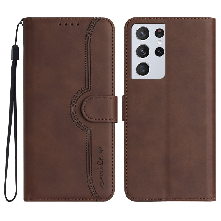 Heart Pattern Skin Feel Leather Phone Case, For Samsung Galaxy S21 Ultra 5G, For Samsung Galaxy S22 5G, For Samsung Galaxy S22+ 5G, For Samsung Galaxy S22 Ultra 5G, For Samsung Galaxy S23 5G, For Samsung Galaxy S23+ 5G, For Samsung Galaxy S23 Ultra 5G ...