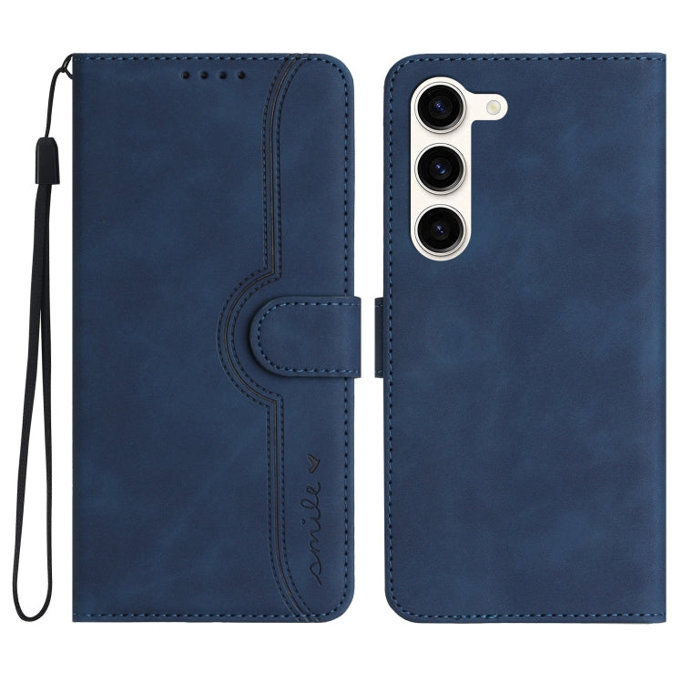 Heart Pattern Skin Feel Leather Phone Case, For Samsung Galaxy S21 Ultra 5G, For Samsung Galaxy S22 5G, For Samsung Galaxy S22+ 5G, For Samsung Galaxy S22 Ultra 5G, For Samsung Galaxy S23 5G, For Samsung Galaxy S23+ 5G, For Samsung Galaxy S23 Ultra 5G ...