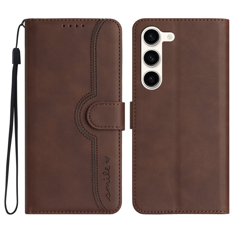 Heart Pattern Skin Feel Leather Phone Case, For Samsung Galaxy S21 Ultra 5G, For Samsung Galaxy S22 5G, For Samsung Galaxy S22+ 5G, For Samsung Galaxy S22 Ultra 5G, For Samsung Galaxy S23 5G, For Samsung Galaxy S23+ 5G, For Samsung Galaxy S23 Ultra 5G ...